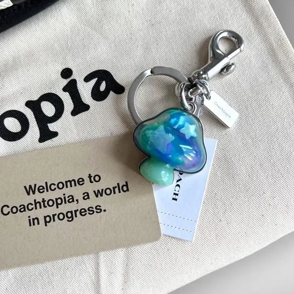 🚫SOLD🚫 Coachtopia Ergo Upcrafted Set: Shoulder Bag, Card Case, ‘Shroom Charm - Picture 15 of 17